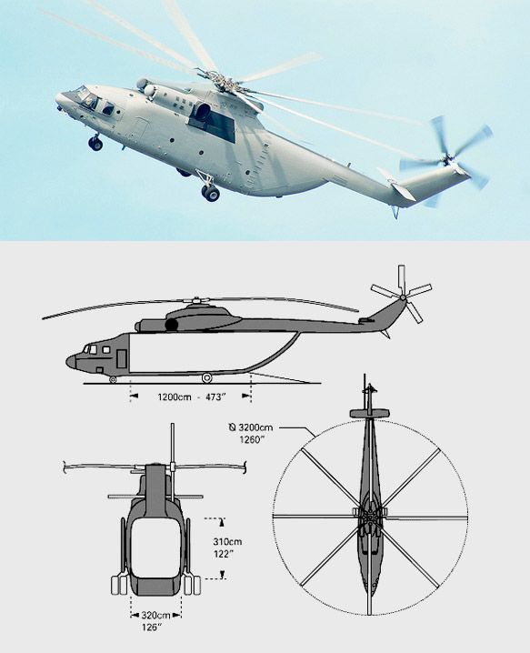 схема Mil Mi-26